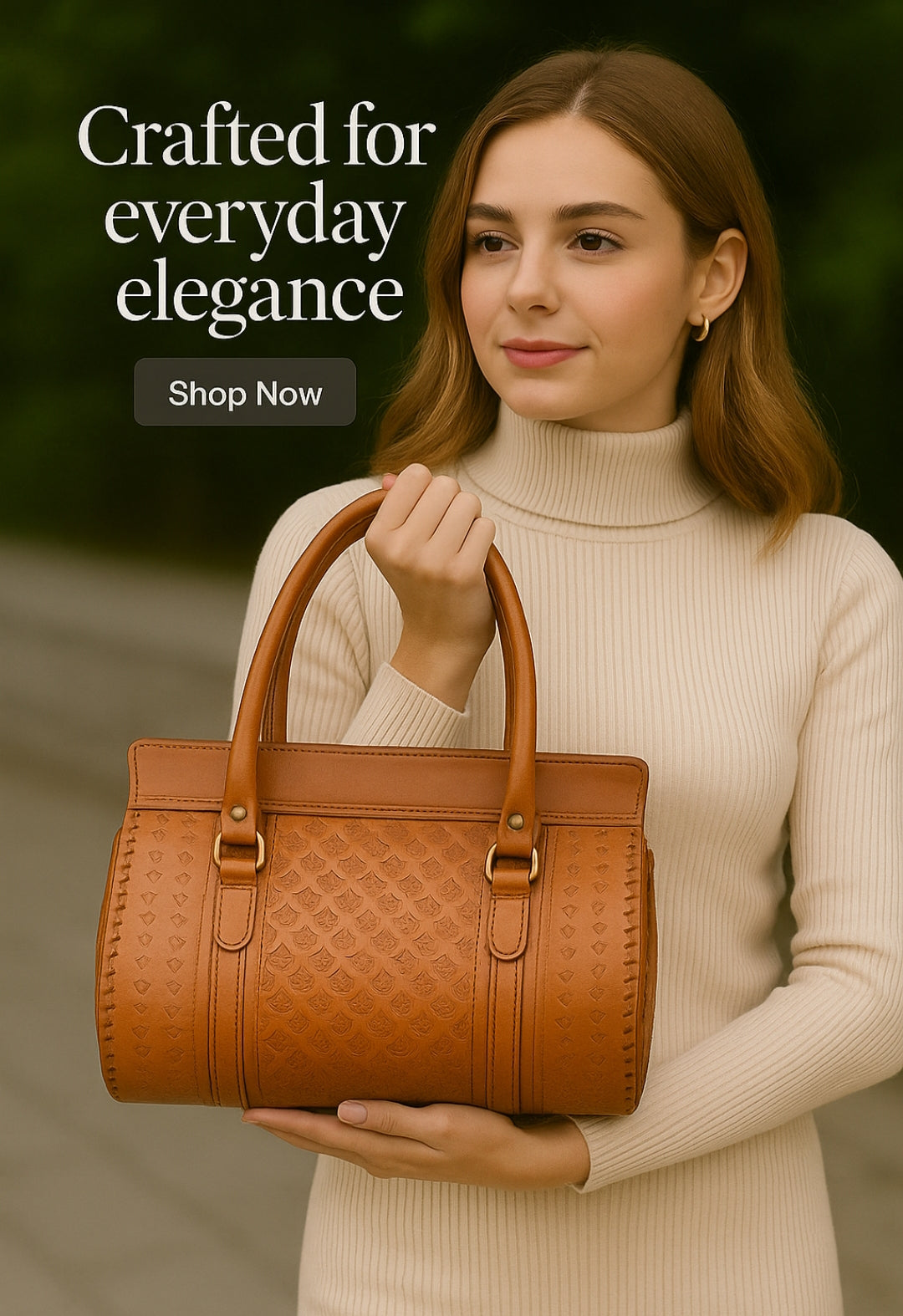 Heritage Handcrafted Rare Leather Satchel – Timeless Elegance in Every Stitch